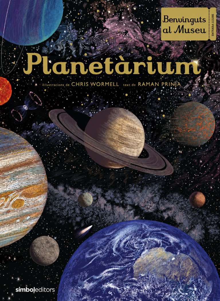 Portada del llibre: Planetàrium de Raman Prinja
